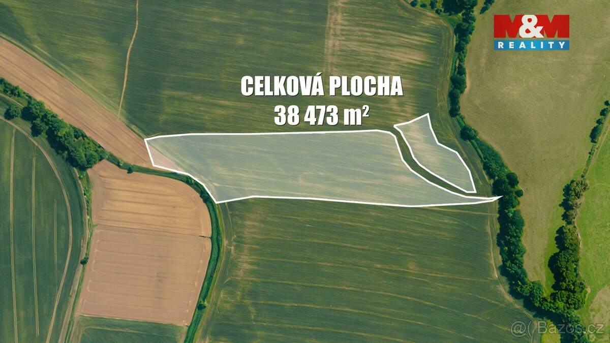 Prodej pozemku, 38473 m², Sobotka