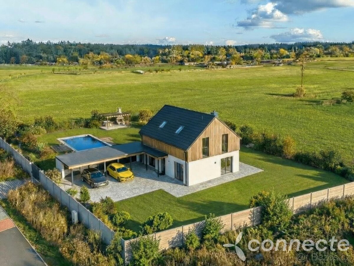 Prodej stavebního pozemku ve Svojeticích / 977 m2