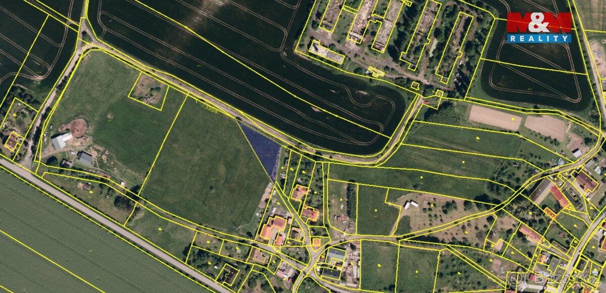 Prodej pole, 1166 m², Odry
