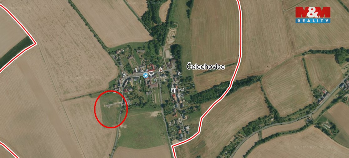 Prodej pozemku k bydlení, 1072 m², Čelechovice