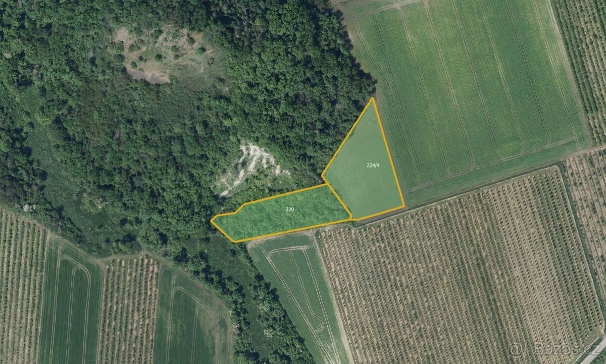Zemědělská půda, prodej, Želkovice, Louny