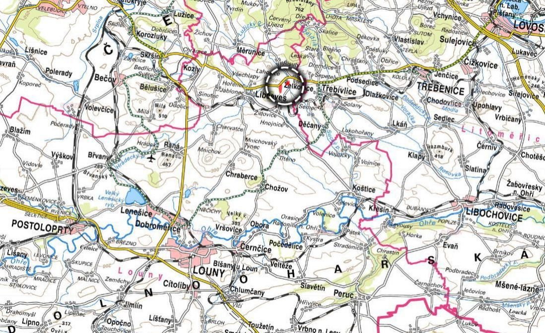 Zemědělská půda, prodej, Želkovice, Louny