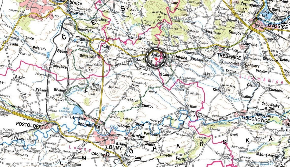 Zemědělská půda, prodej, Želkovice, Louny