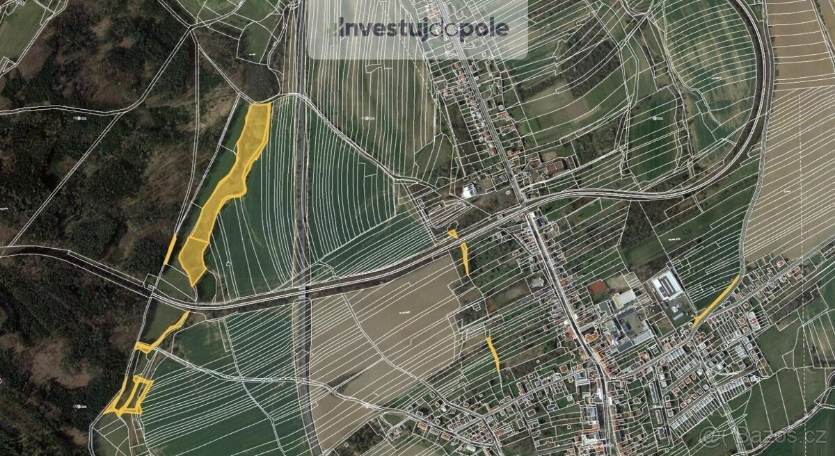 Prodej podílu 1/71 lesa 17 535 m² v k.ú. Golčův Jeníkov