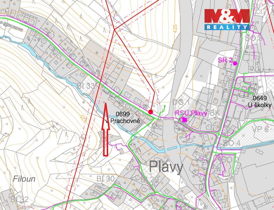 Prodej pozemku 3359m2, Plavy