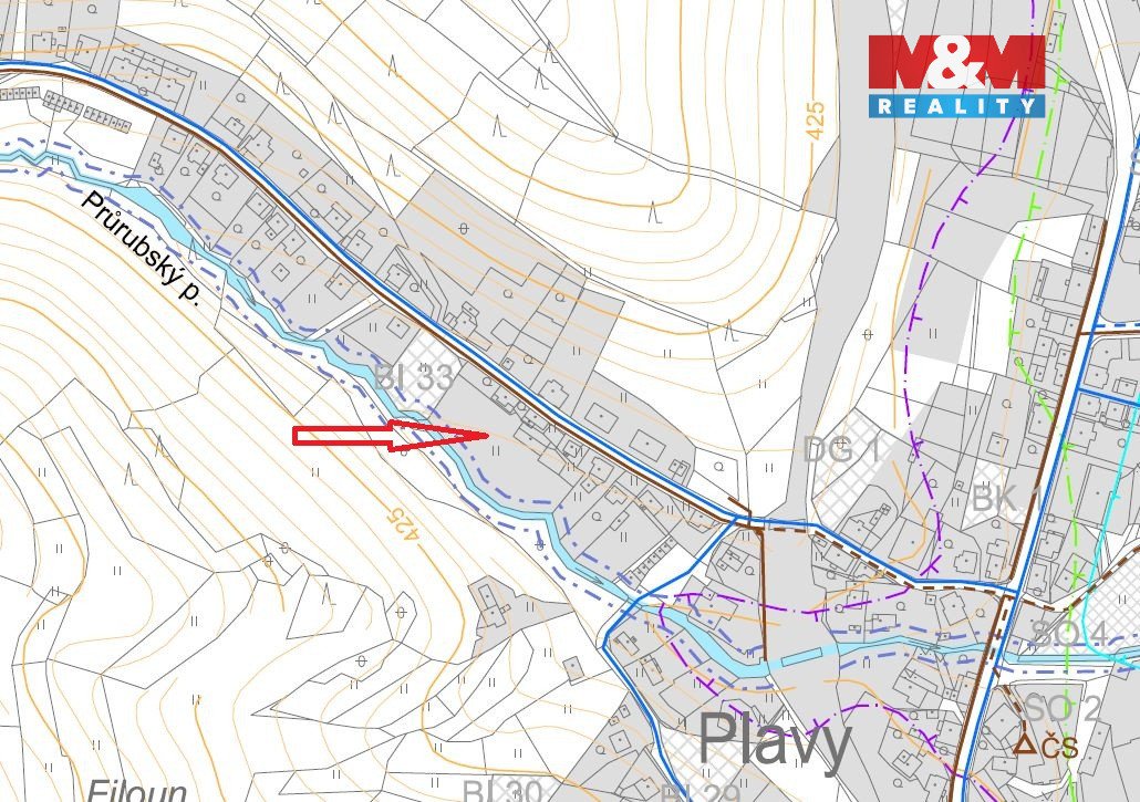 Prodej pozemku 3359m2, Plavy