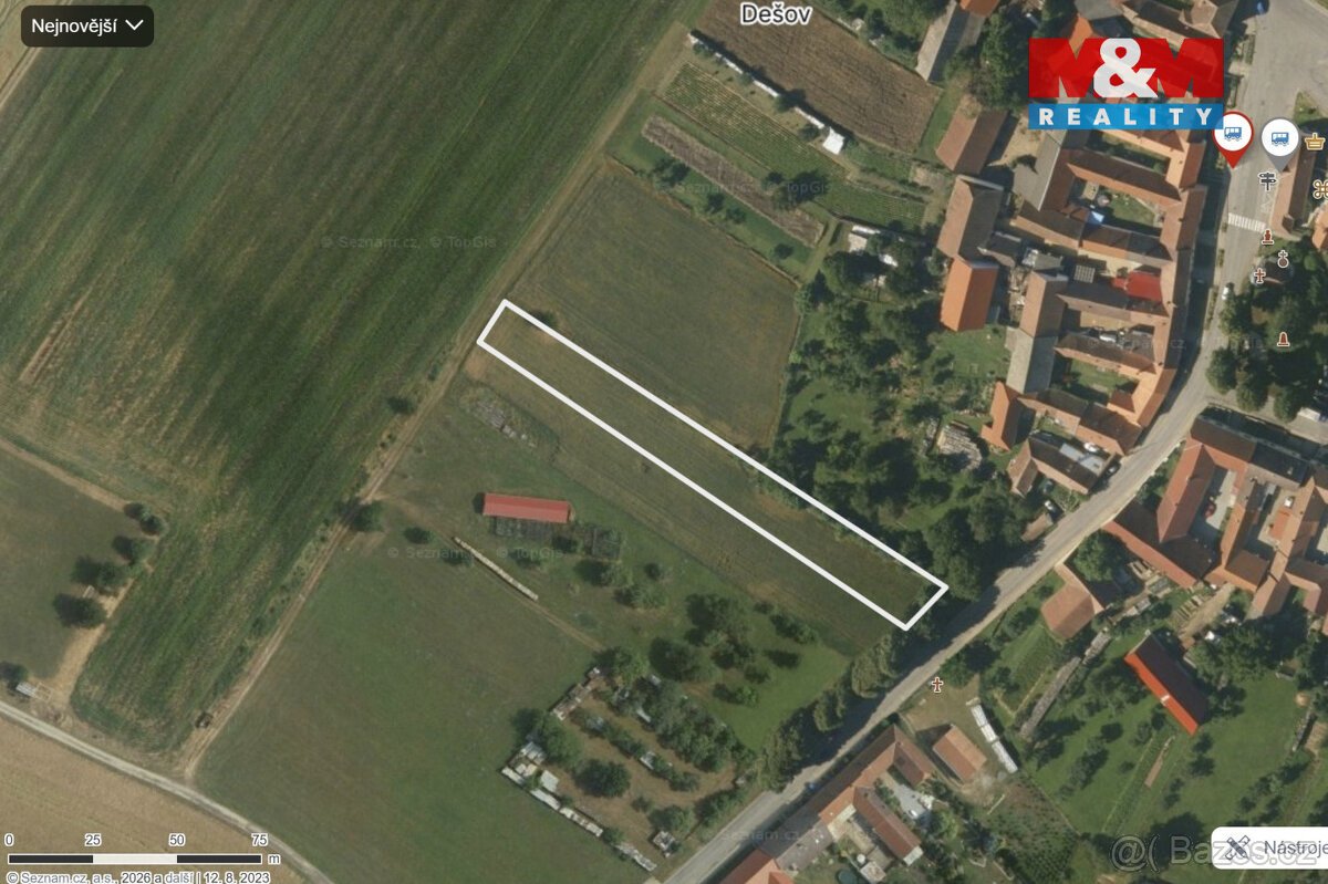Prodej pozemku k bydlení, 2211 m², Dešov