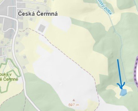 Prodám pozemky v k.ú. Česká Čermná