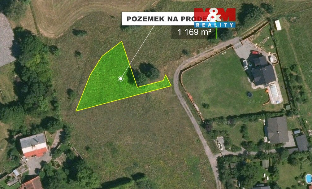 Prodej pozemku k bydlení, 1169 m², Kamýk nad Vltavou