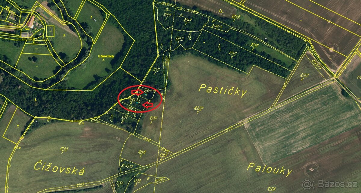 Prodej lesních pozemků k.ú. Plaveč