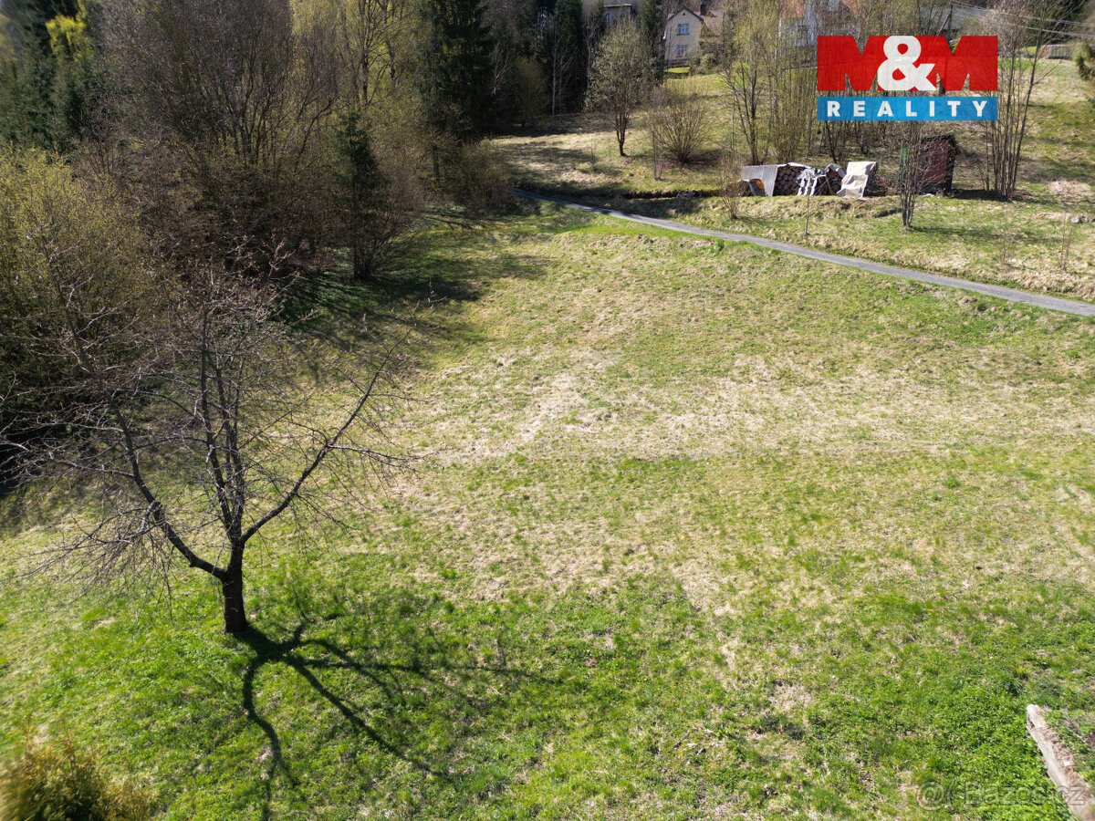 Prodej pozemku k bydlení, 1.674 m2, Tanvald, Žďár,