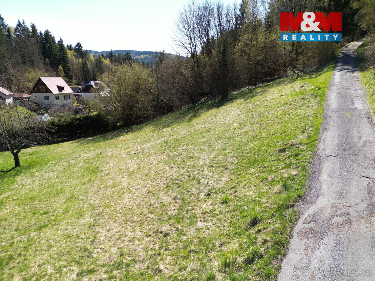 Prodej pozemku k bydlení, 1.674 m2, Tanvald, Žďár,