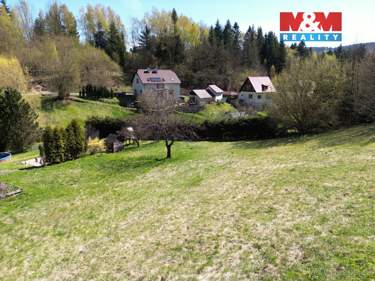 Prodej pozemku k bydlení, 1.674 m2, Tanvald, Žďár,
