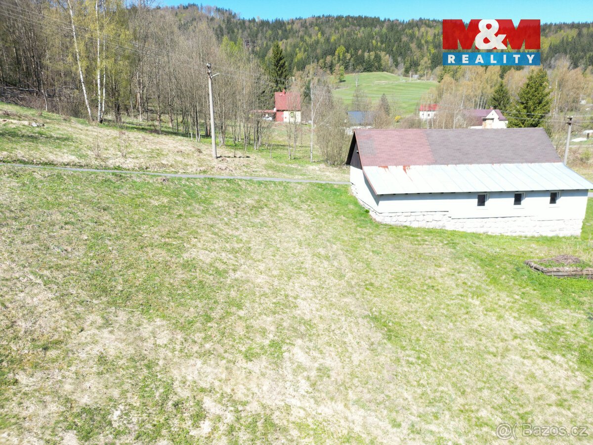 Prodej pozemku k bydlení, 1.674 m2, Tanvald, Žďár,