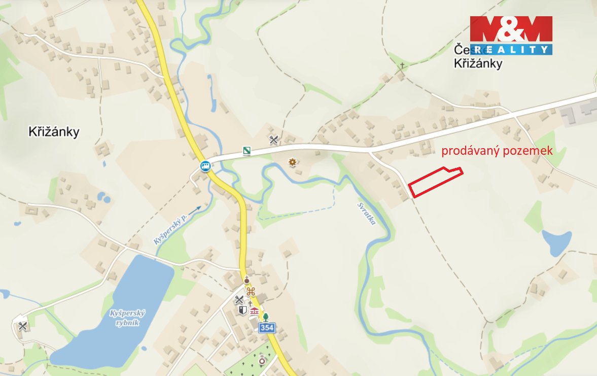 Prodej pozemku v Českých Křižánkách