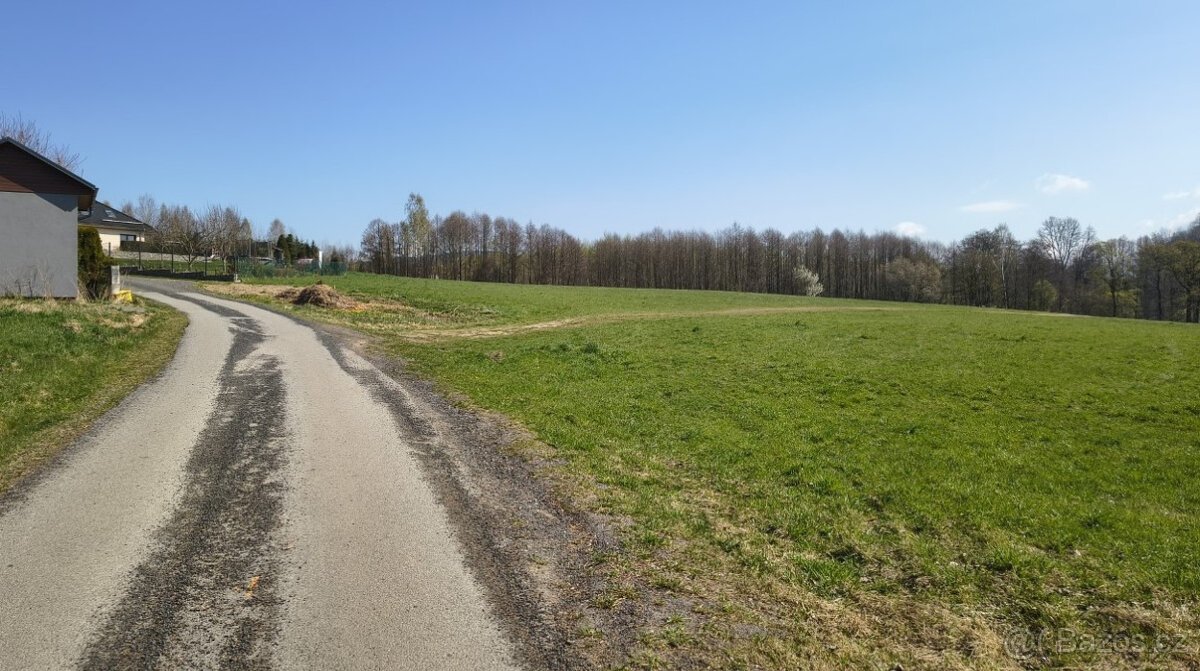 Stavební pozemek Nová Ves u Liberce 1500 m2