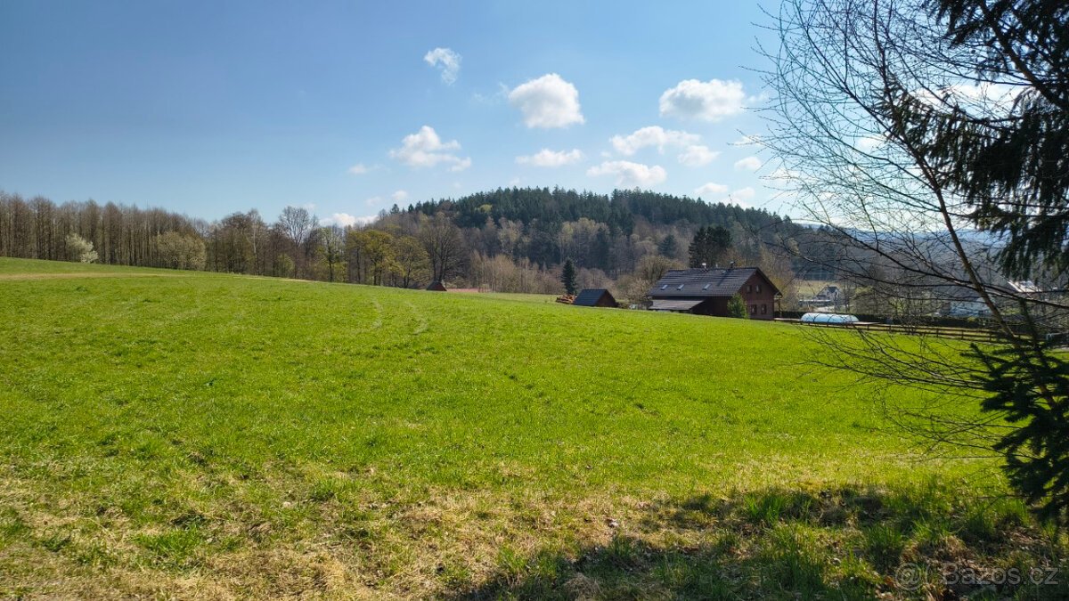 Stavební pozemek Nová Ves u Liberce 1500 m2
