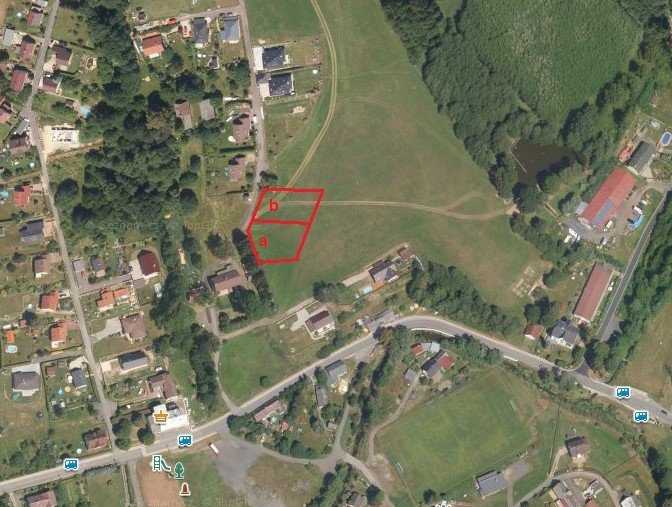 Stavební pozemek Nová Ves u Liberce 1500 m2