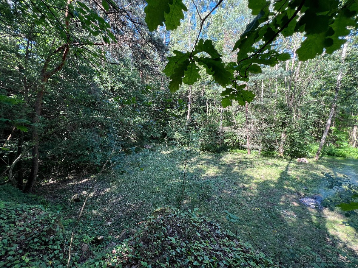 Malebný pozemek 2217 m2 u Prahy - Kamenný Přívoz