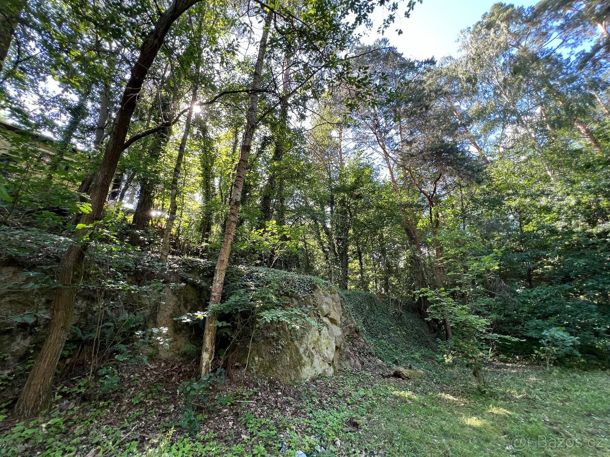 Malebný pozemek 2217 m2 u Prahy - Kamenný Přívoz