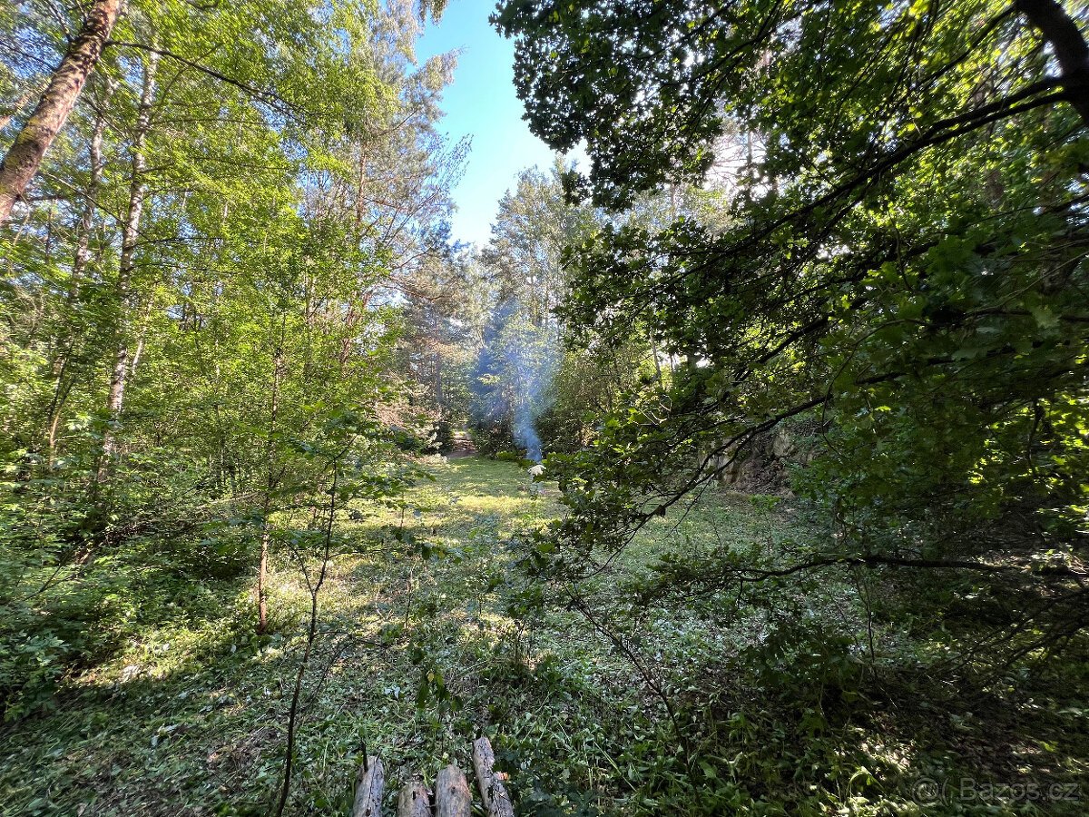 Malebný pozemek 2217 m2 u Prahy - Kamenný Přívoz