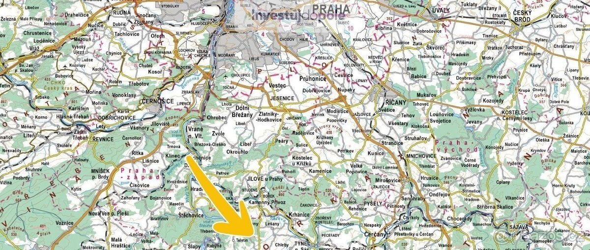 Prodej louky 6 305 m², Netvořice - Maskovice