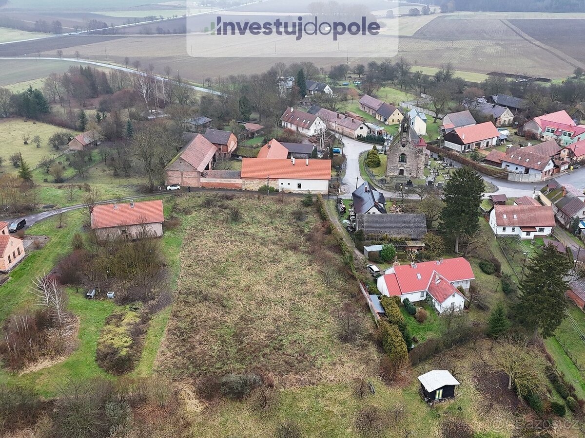 Prodej stavebního pozemku 3 217 m², Svatojanský Újezd