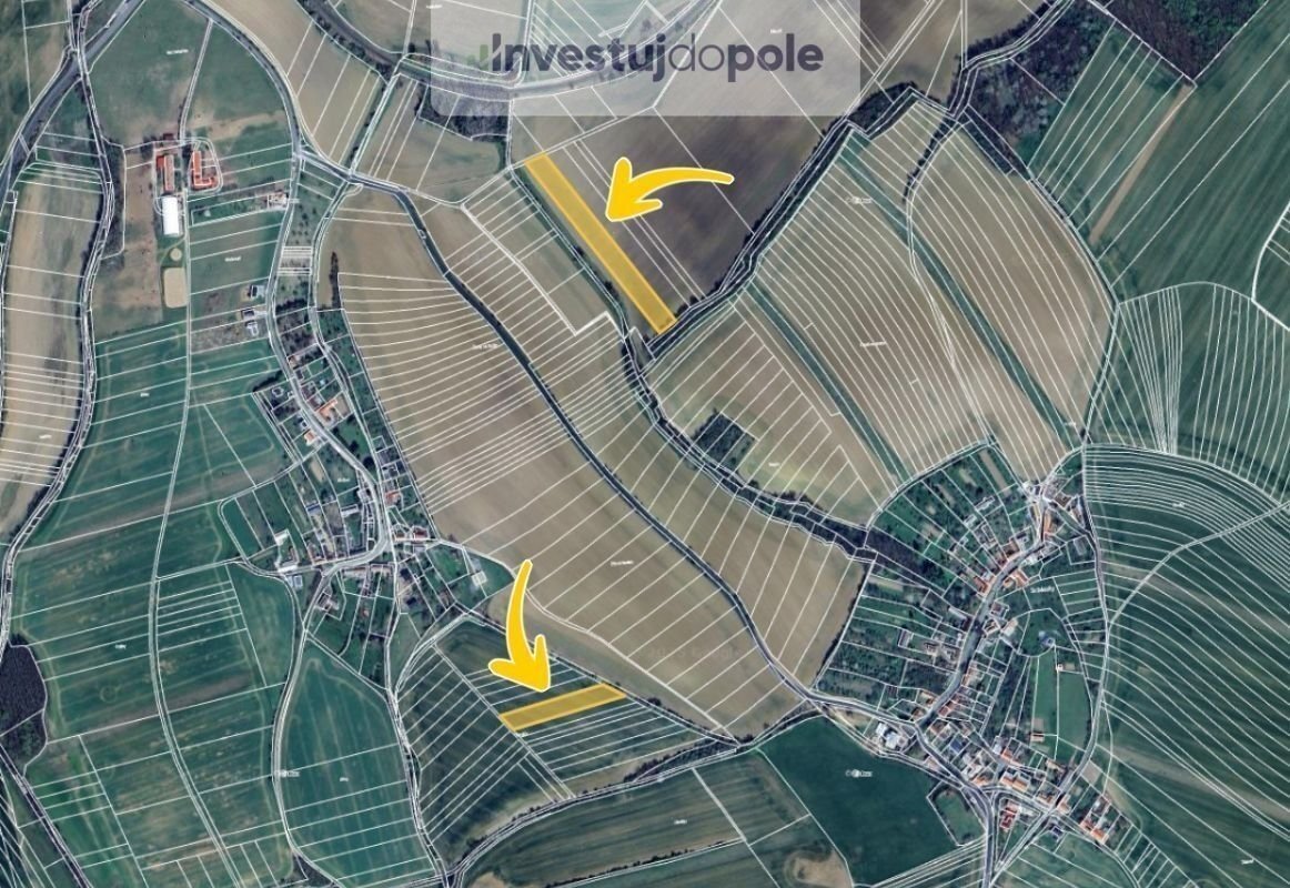 Prodej podílu 1/6 pole 1 997 m², Šelešovice