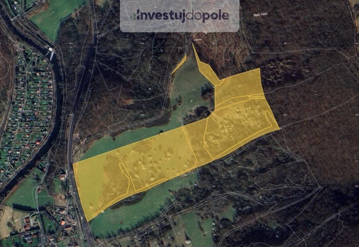 Prodej louky 80 878 m², Malá Veleň - Soutěsky