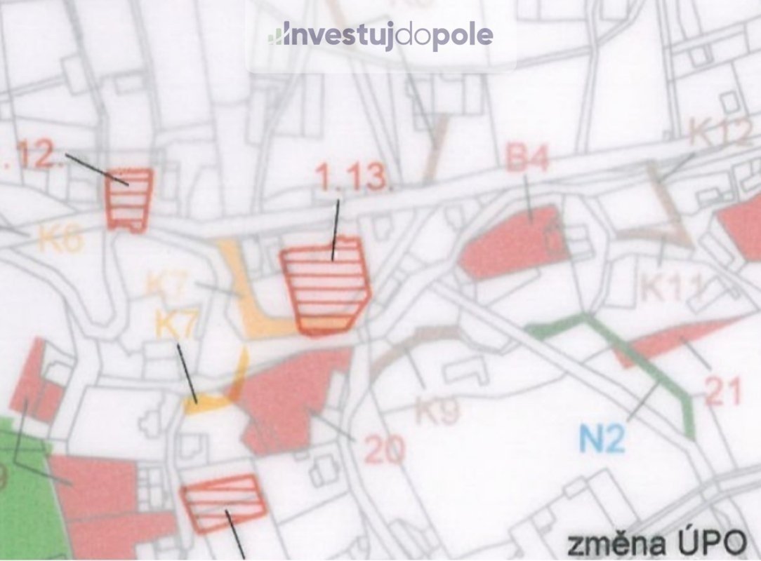 Prodej stavebního pozemku 2 046 m², Dolní Řasnice