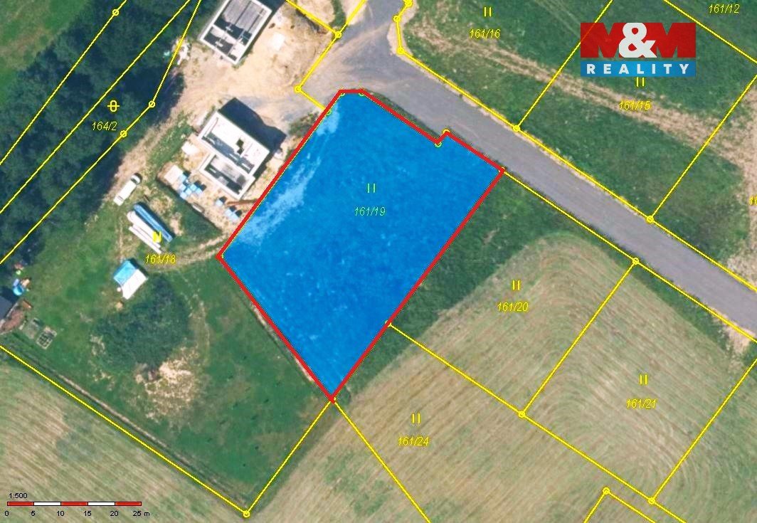 Prodej pozemku k bydlení, 1498 m², Jakubčovice nad Odrou