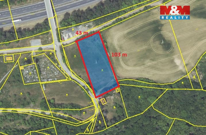 Prodej louky, 4400 m², Vráž, ul. Svatojánská