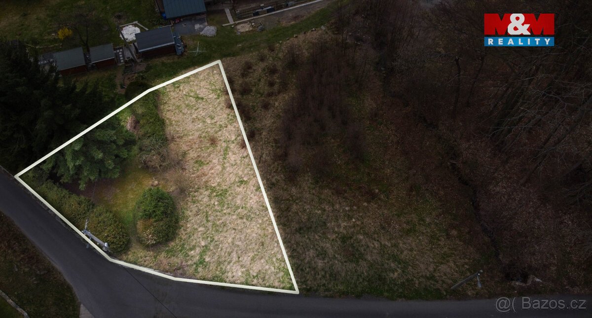 Prodej pozemku k bydlení, 754 m², Pěnčín - Huť