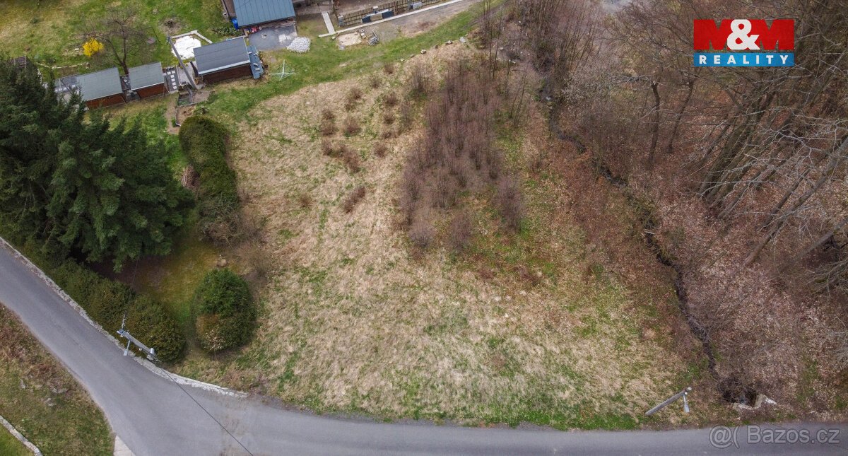 Prodej pozemku k bydlení, 754 m², Pěnčín - Huť