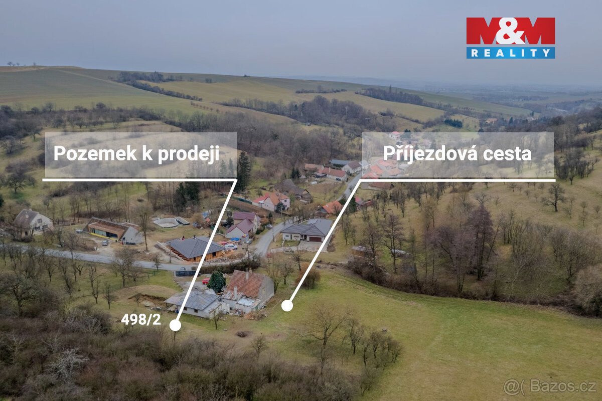Prodej pozemku k bydlení, 753 m², Halenkovice