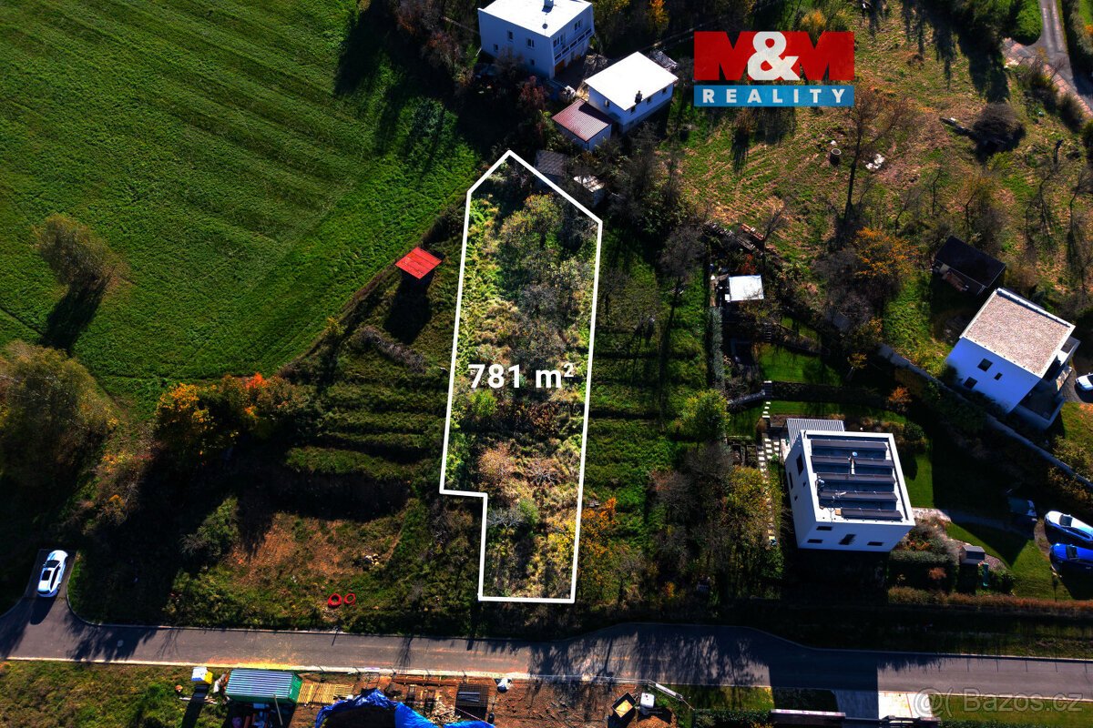 Prodej pozemku k bydlení, 781 m², Zlín