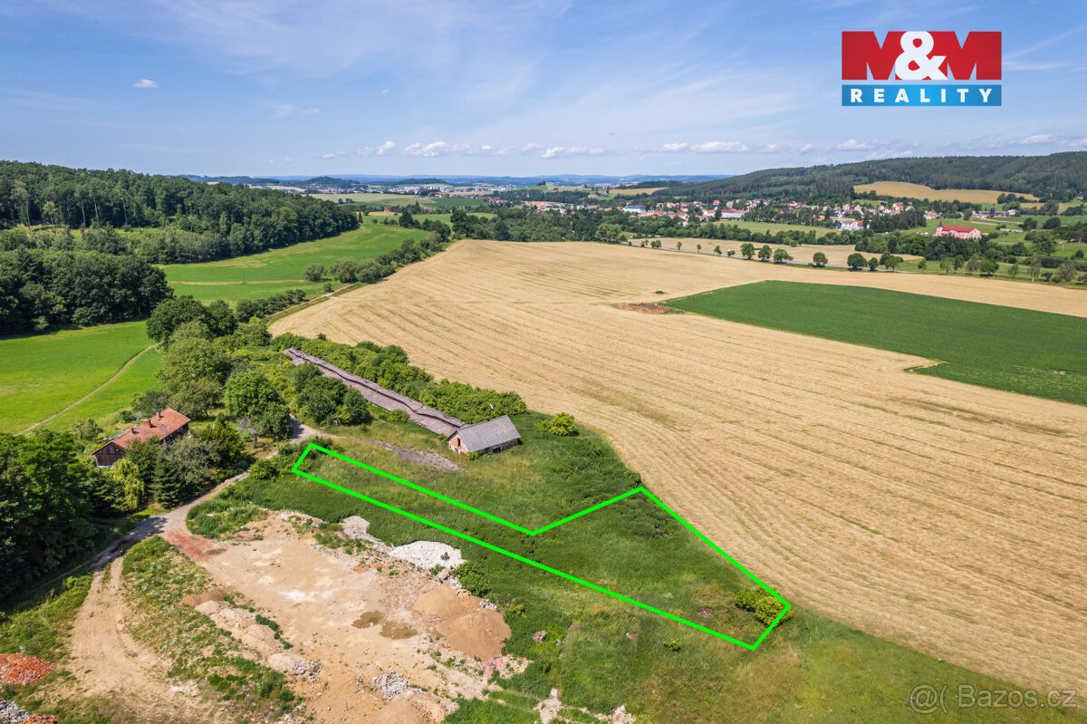 Prodej komerčního pozemku, 1369 m², Kosova Hora