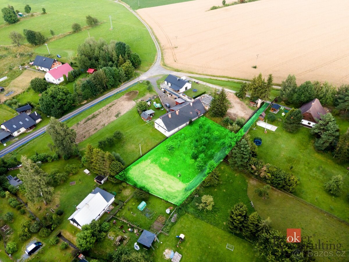 Prodej, pozemky/bydlení, 1575 m2, Stará Rudná , Rudná pod Pr