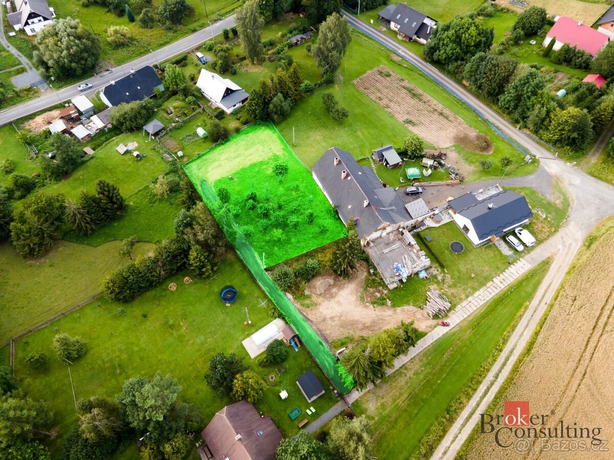 Prodej, pozemky/bydlení, 1575 m2, Stará Rudná , Rudná pod Pr
