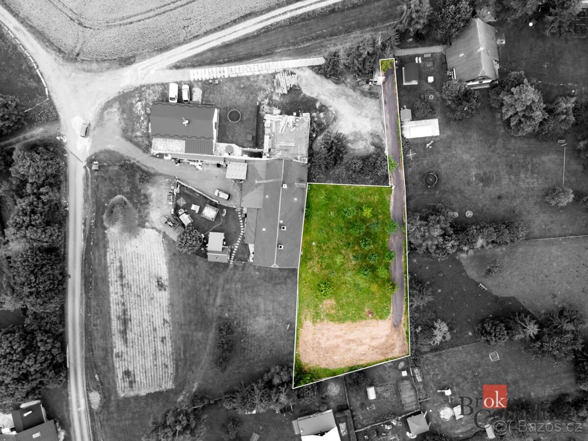 Prodej, pozemky/bydlení, 1575 m2, Stará Rudná , Rudná pod Pr