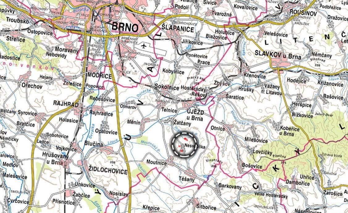 Zemědělská půda, prodej, Nesvačilka, Brno-venkov