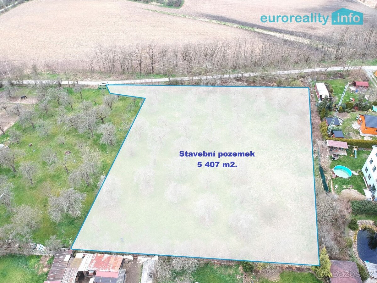 Prodej, stavební pozemky, 4 920 m2, Plzeň - Božkov