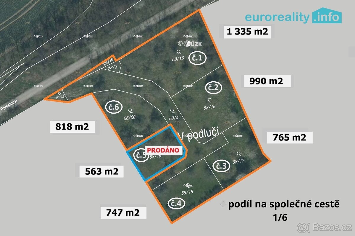 Prodej, stavební pozemky, 4 920 m2, Plzeň - Božkov