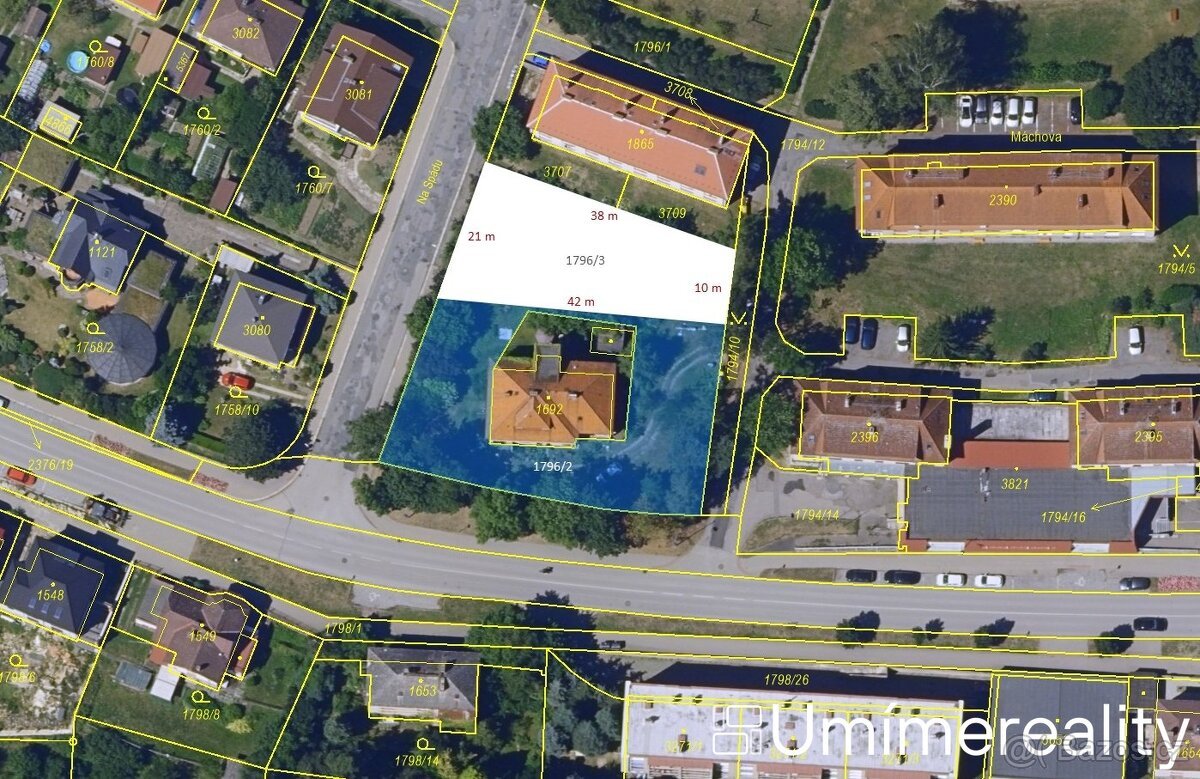 Prodej stavebního pozemku 617 m², Havlíčkův Brod, ev.č. HBŽ