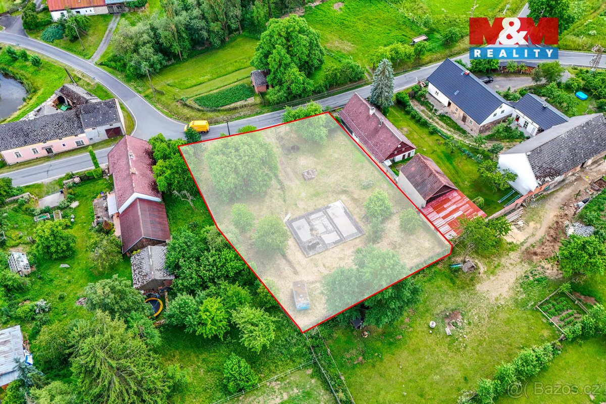 Prodej pozemku k bydlení, 1779 m², Chodová Planá