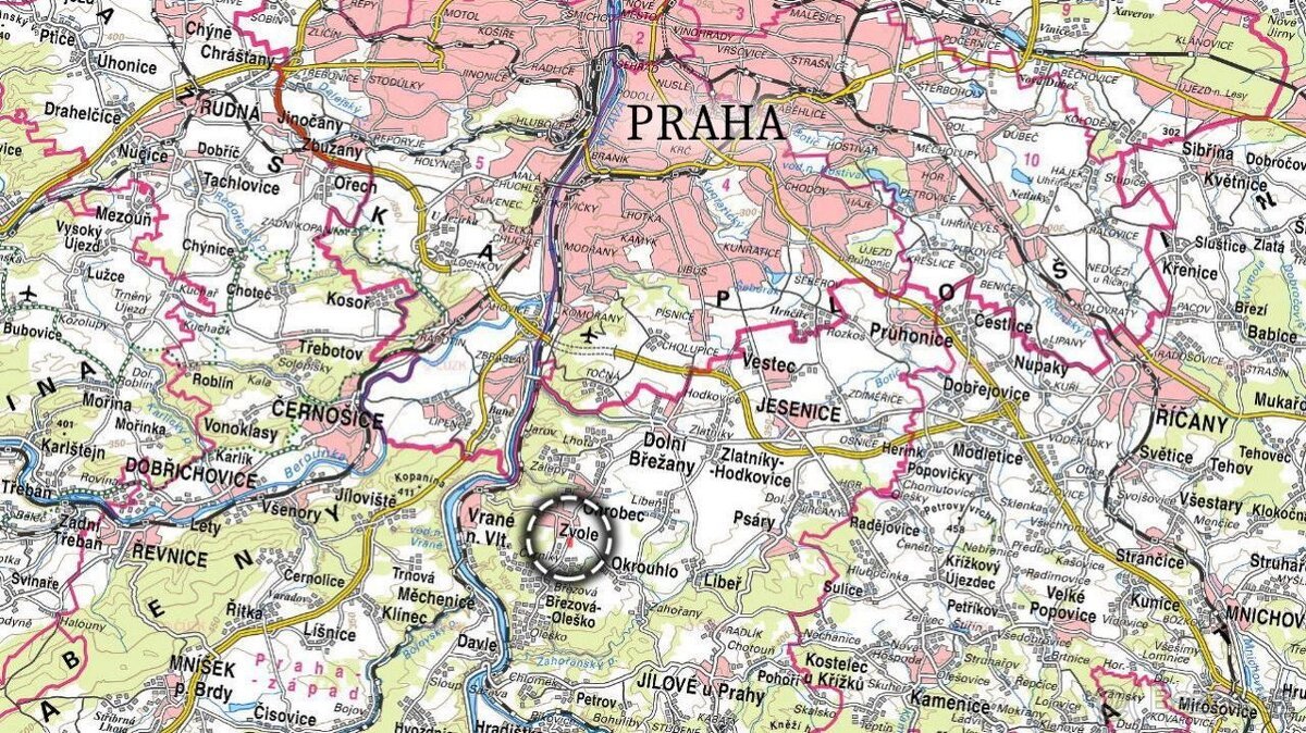 Zemědělská půda, prodej, Zvole, Praha západ