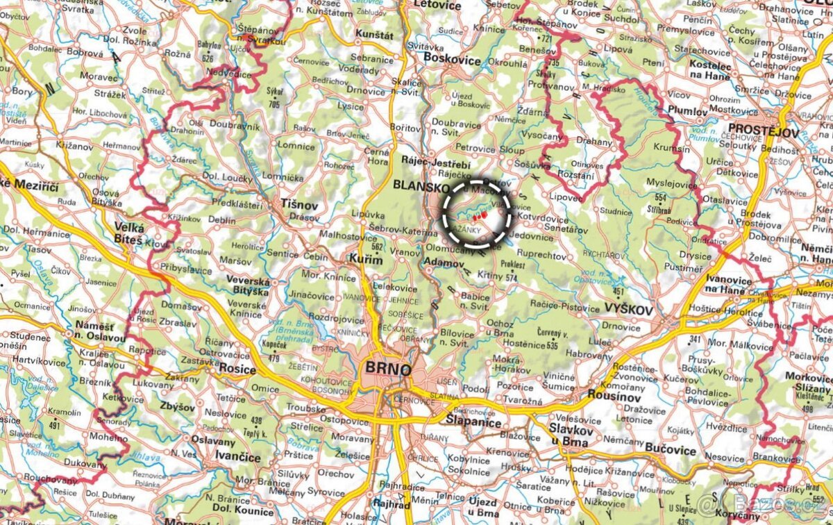 Zemědělská půda, prodej, Vilémovice, Blansko