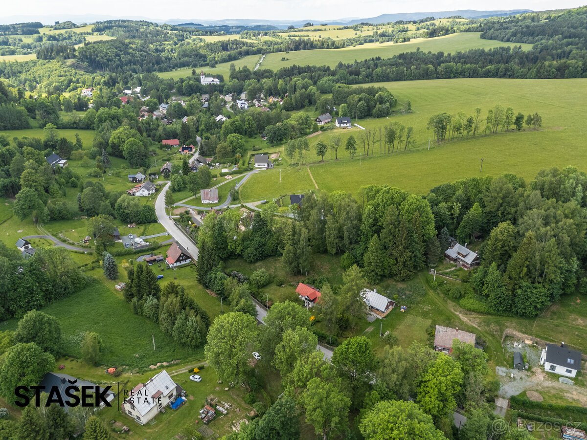 Prodej pozemku se stavebním povolením v CHKO Orlické hory - 