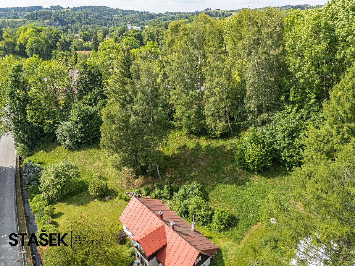 Prodej pozemku se stavebním povolením v CHKO Orlické hory - 