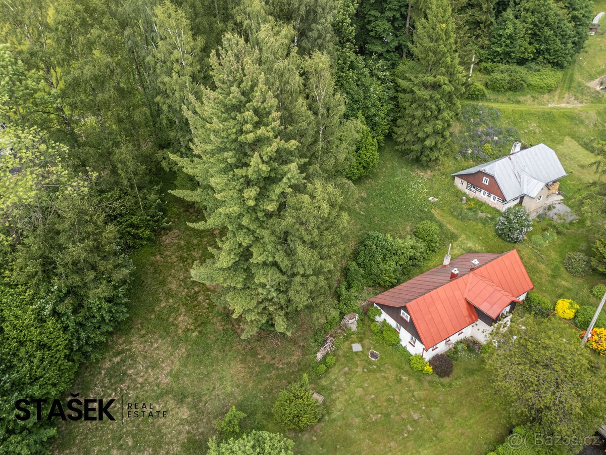 Prodej pozemku se stavebním povolením v CHKO Orlické hory - 